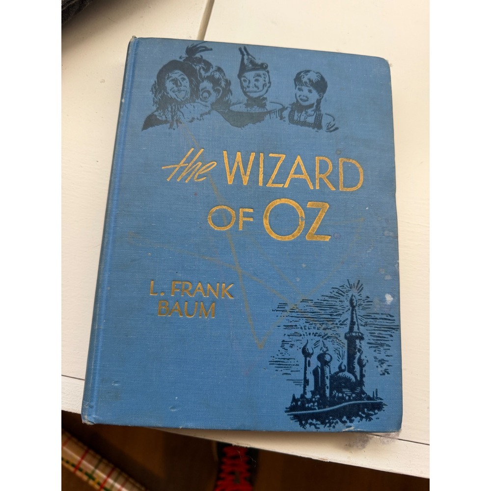 The New Wizard of Oz L Frank Baum Evelyn Copelman Vintage Hardcover